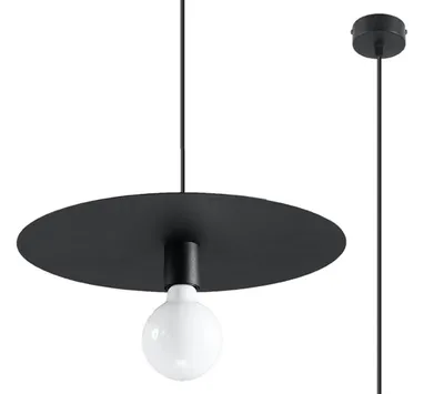 Zdjęcie produktu dla Lampa wisząca FLAVIO czarna marki Sollux Lighting model SL.0853