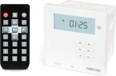 Image de Amplificateur mural BT/USB/MicroSD/FM