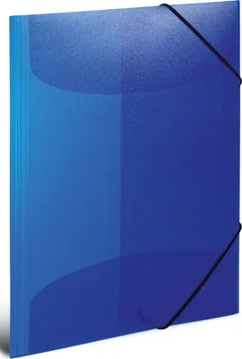 Produktbild von 3 HERMA Zeichenmappen DIN A3 dunkelblau transparent
