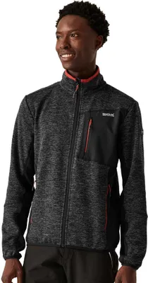 Produktbild von Regatta Baslinn Fleece Mit Durchgehendem Reißverschluss Schwarz S Herren Schwarz S