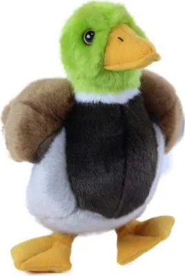 Produktbild von Rappa 196094 Flauschiges Plüschtier Ente Wildente - 22 cm