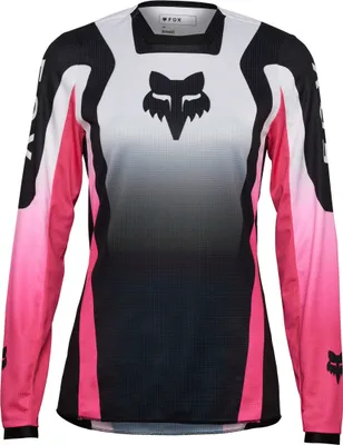 Produktbild von FOX 180 Lean Damen Motocross Jersey, schwarz/pink, M