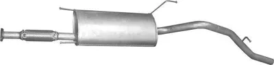 Produktbild von POLMO 06.08 Endschalldämpfer für DAIHATSU TERIOS (J1) Auspuff