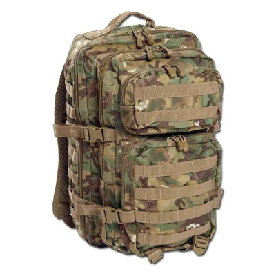 Produktbild von Mil-Tec US Assault Rucksack Large, Woodland-Arid, 36L