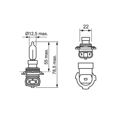 Produktbild von Glühlampe, Fernscheinwerfer BOSCH 1 987 302 026