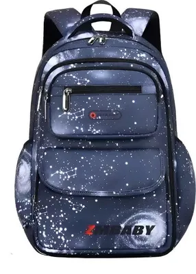 Productafbeelding van CarryQuest® - Rugzak voor jongens - waterafstotend - 46x30x17 cm - Grijs