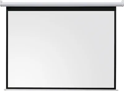Produktbild von celexon basic Motor-Leinwand 120" | 240x180 cm 4:3 | elektrische Full-HD 4K Beamer-Leinwand für Heimkino oder Büro-Präsentationen | geeigent zur Deckenmontage oder Wandmontage | inkl. Fernbedienung