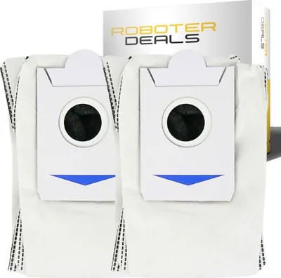 Immagine prodotto di Sacchetti per aspirapolvere, sacchetti di ricambio (2 pezzi) per robot aspirapolvere Ecovacs Deebot X2 OMNI con stazione di svuotamento