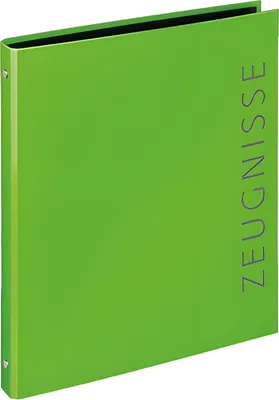 Produktbild von VELOFLEX Zeugnismappe / Zeugnisringbuch / Farbe: grün