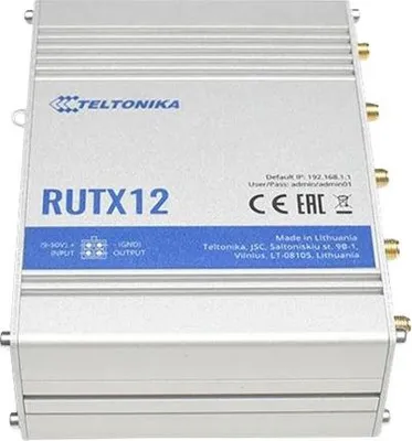 Produktbild von Teltonika RUTX12 - Wireless Router - WWAN 4-Port-Switch