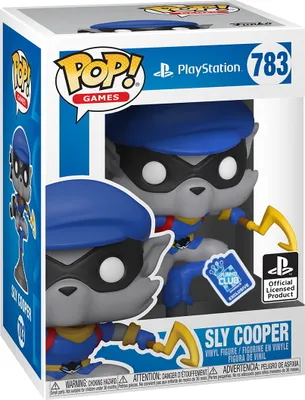 Produktbild von PlayStation - Sly Cooper 783 Funko Club Exclusive - Funko Pop! - Vinyl Figur