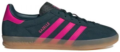 Produktbild von Adidas Gazelle Plateau Sneaker Grün Größe 38 aus Veloursleder mit Schnürung