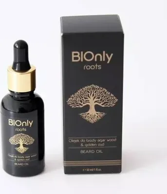 Obrázek produktu pro Olej na vousy Golden Oud & Agarholz - BIOnly - 30 ml