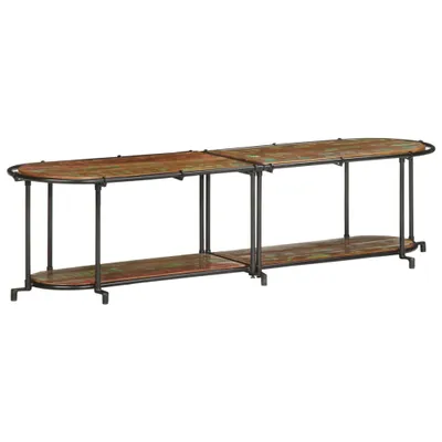 Produktbild von TV-Regal 160x42x40 cm Altholz Massiv
