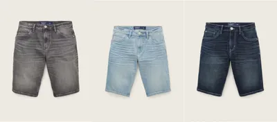 Obrázek produktu pro Tom Tailor Jeans Shorts Josh Regular Tom Tailor krátké džíny slim fit