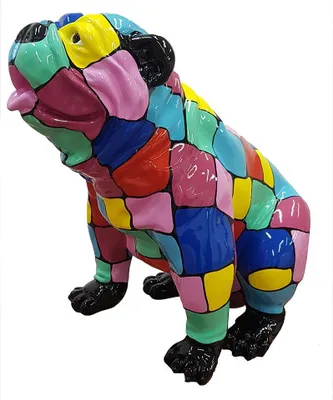 Immagine prodotto di Statua di design Statuette moderne Decorazione Cane Scultura Giardino Sculture