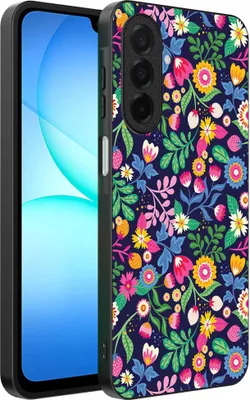 Produktbild von Geeignet für Samsung Galaxy A17 Telefon Fall mit Blumendruck - TPU zurück Abdeckung Fall Blumendesign - Smartphonica