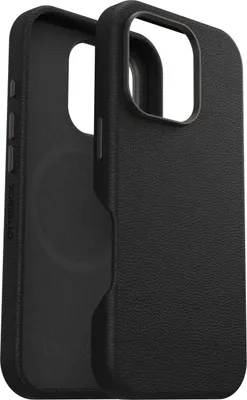 Produktbild von OtterBox Symmetry Hülle für Apple iPhone 16 Pro Smartphone - Schwarz - Sturzsicher, Schlagfest - Kaktusleder - Kann drahtlos geladen werden