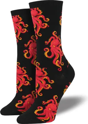 Produktbild von Socksmith - Socktopus- Damen Socken, Oktopus, Krake - Gr. 39-42  (Schwarz)