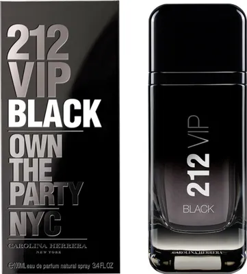 Produktbild von Carolina Herrera 212 Vip Black Men Eau De Perfume Spray 100ml