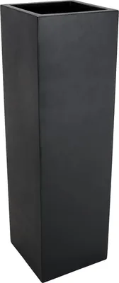 Immagine prodotto di Vaso da fiori BLOCK in fibra di vetro, antracite, 30x30x100 cm