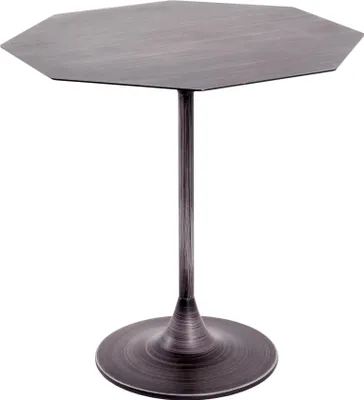 Produktbild von HAKU Beistelltisch schwarz - Metall, B/H/T: 45x47x45 cm