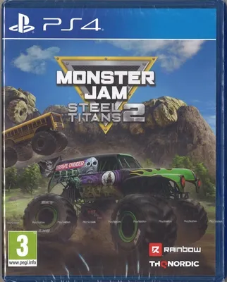 Zdjęcie produktu dla THQ Monster Jam Steel Titans 2, PlayStation 4, Tryb multiplayer, dla wszystkich, Nośnik fizyczny