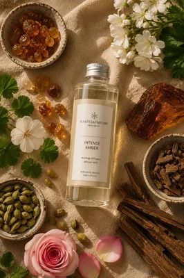 Image de Plantes & Parfums Recharge Diffuseur Intense Amber 200ml