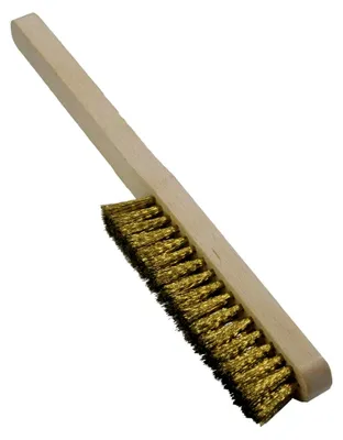 Produktbild von Feinbürste 225 mm, gewellter Messingdraht