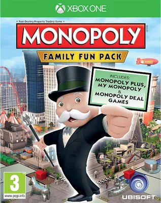 Productafbeelding van Ubisoft Monopoly Deluxe, voor Xbox One, geschikt voor alle leeftijden (onder toezicht)