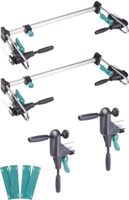 Produktbild von wolfcraft GmbH PRO-Set - zestaw narzędzi montażowych do ościeżnic i drzwi