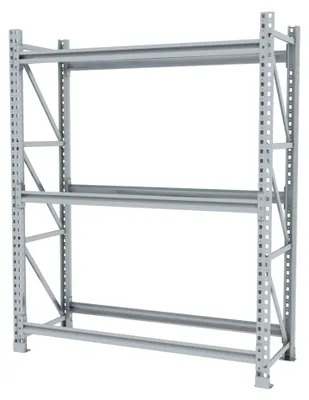 Productafbeelding van Povag Bandenrek - Bandenstelling - 200x164x60 cm - 600 kg per niveau - 3 niveaus