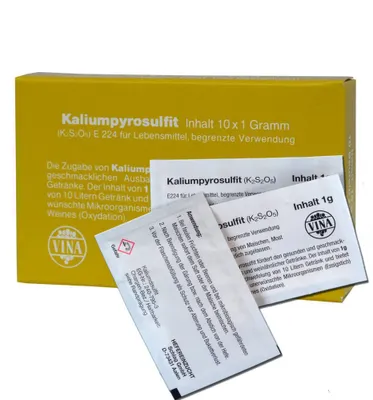Produktbild von Vina Kaliumpyrosulfit 10 x 1 g