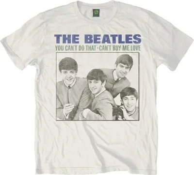 Produktbild von The Beatles You Can't Do That White M T-Shirt