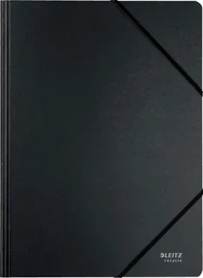 Produktbild von Leitz 39080095 Sammelmappe Karton Schwarz A4