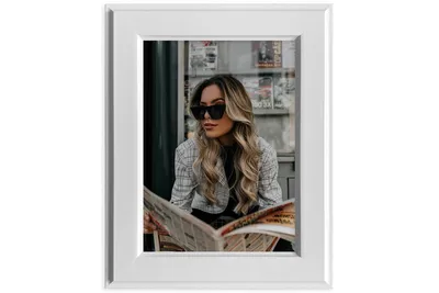 Zdjęcie produktu dla Ramka na zdjęcie Paryż - biała 18x24