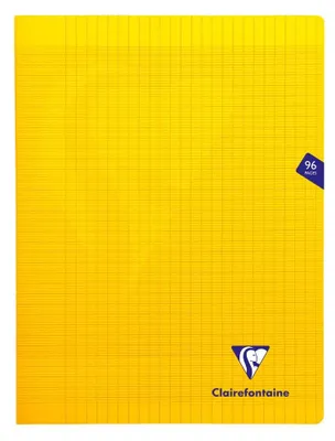 Productafbeelding van Clairefontaine 343361C  Clairefontaine Cahier piqûre Mimesys, 240 x 320 mm, 96 pages