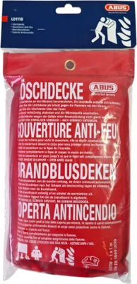 Immagine prodotto di ABUS LD1118 Coperta antincendio 100 x 100 cm DIN EN 1869:2019