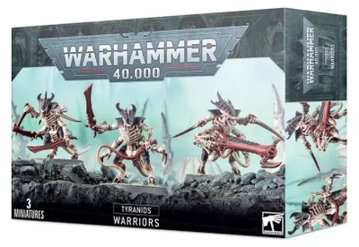 Produktbild von Warhammer 40K Tyranid Warriors - 3 Miniaturen