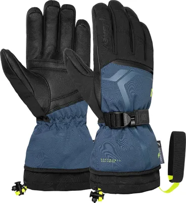 Produktbild von Reusch Fingerhandschuhe Down Spirit GORE-TEX mit höchster Wärmestufe 7073 blck/dark deni/safe yello 9.5