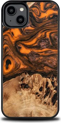 Image de Bewood Étui unique pour iPhone 14 Plus - Orange