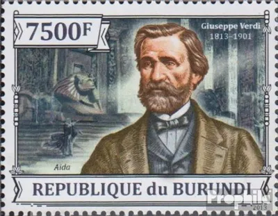 Produktbild von Briefmarken Burundi 2013 Mi 3262 (kompl.Ausg.) postfrisch Giuseppe Verdi