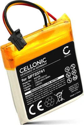 Produktbild von CELLONIC Akku für Headset Kompatibel mit Sony WH-1000XM5, SP723741 - (1200mAh, 3.8V)