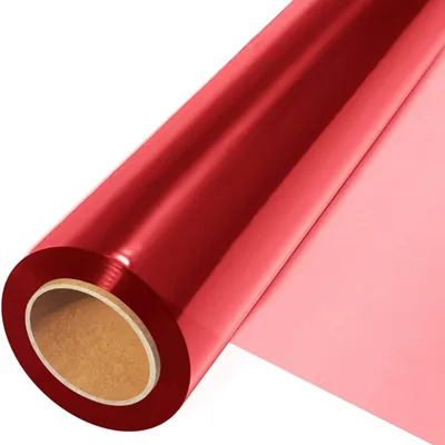 Productafbeelding van Cellofaan Rol - Rood - 30m x 40cm