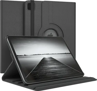 Produktbild von EAZY CASE - Tablet Hülle für Apple iPad Pro 11" (2018) Schutzhülle, Tablet Case 360° drehbar in Schwarz