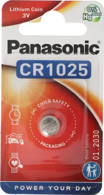 Produktbild von Panasonic CR1025 Lithium Batterie