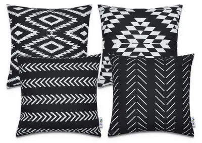 Produktbild von Kissenbezüge Deko Wohnzimmer Geometrisch Muster Kissenbezug Sofa Zierkissenbezug