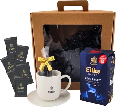 Produktbild von Eilles Präsent "Kaffeezeit" mit Kaffee und Gebäck