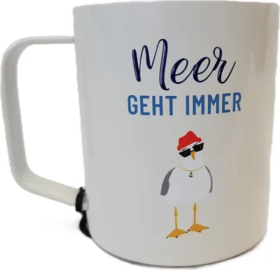 Produktbild von Thermobecher "Meer geht immer"