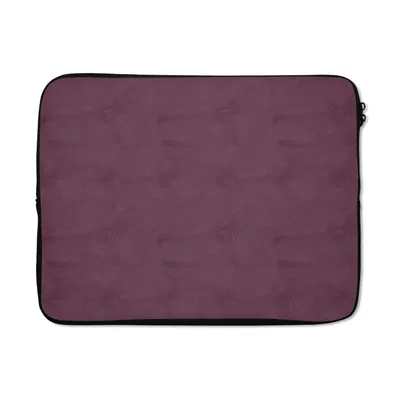 Produktbild von MuchoWow® Laptop Hülle 17 Zoll Laptoptasche Leder - Rosa - Tiere - Zipper - Schutzabdeckung